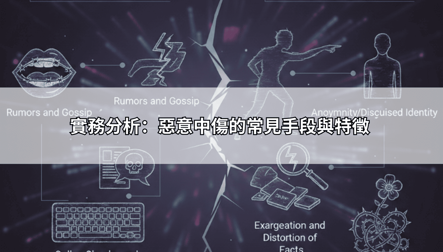 實務分析：惡意中傷的常見手段與特徵